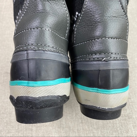 Western Chief Teal Speed Lace-Up Knit Boot - Picture 7 of 12